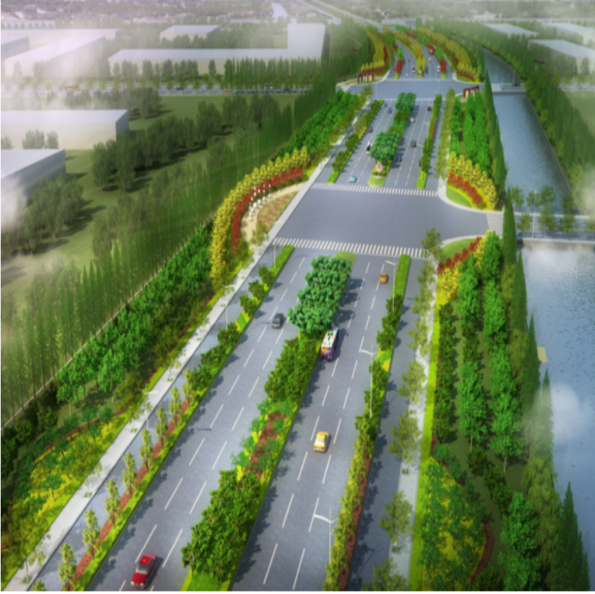 沙河?xùn)|路、西路新建工程