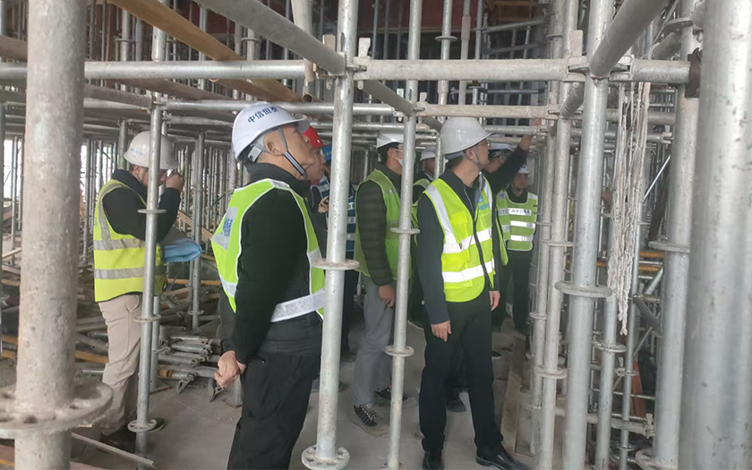 中信恒泰董事長陸霖到南寧吳圩機場改擴建工程空管工程項目調(diào)研指導(dǎo)